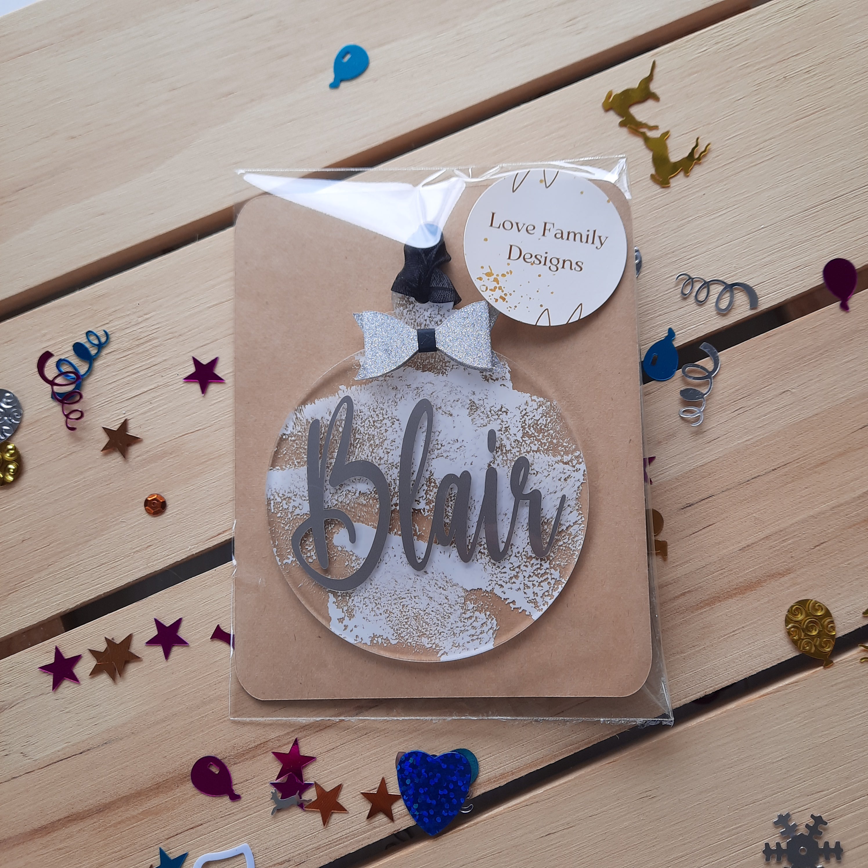 Christmas Baubles Personalised