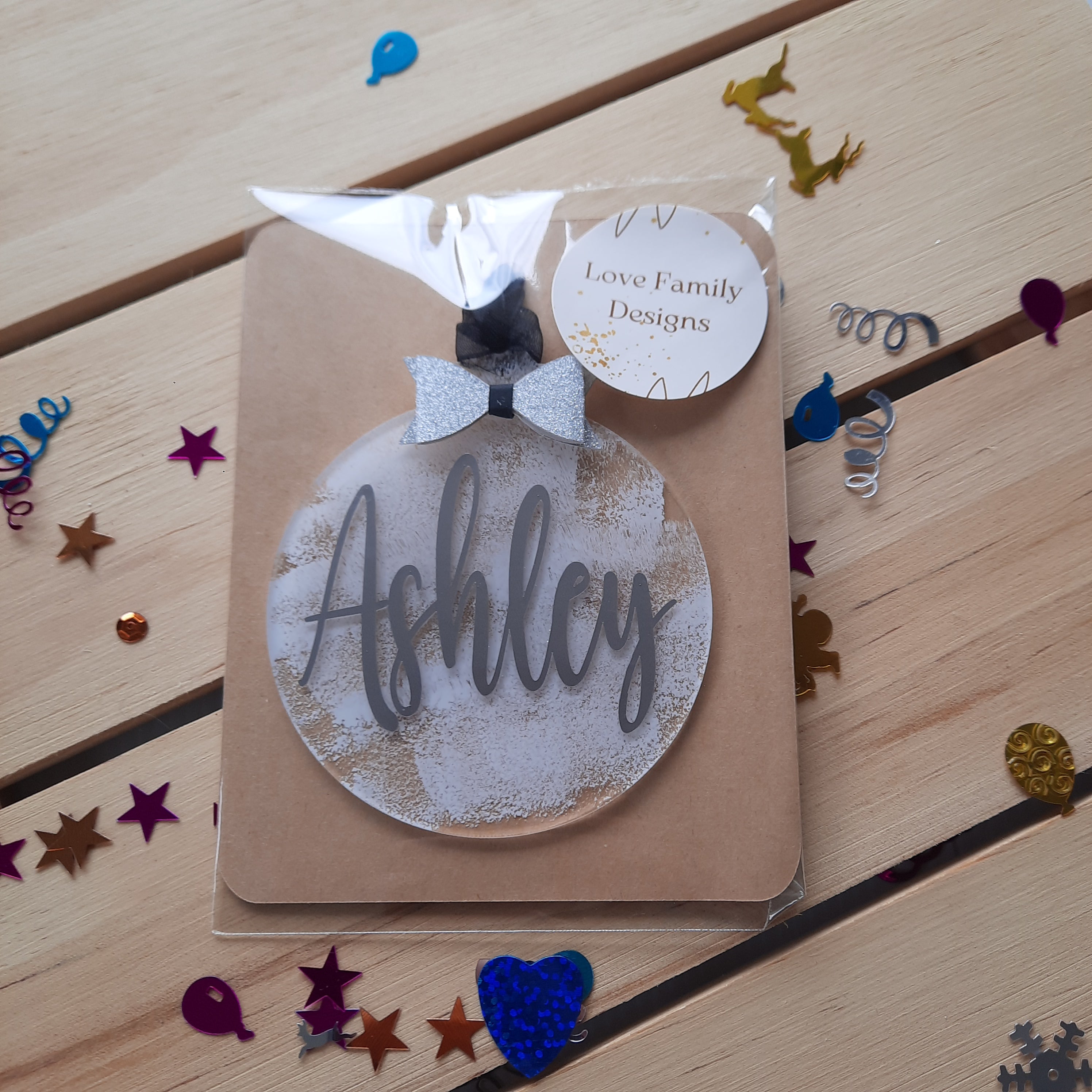 Christmas Baubles Personalised