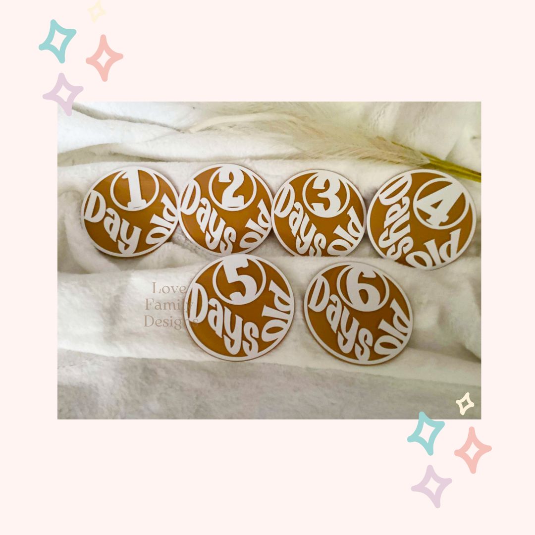 Baby's First Month Milestone Achievement