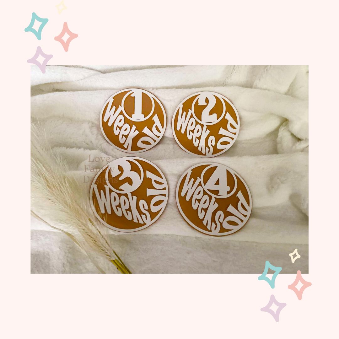 Baby's First Month Milestone Achievement