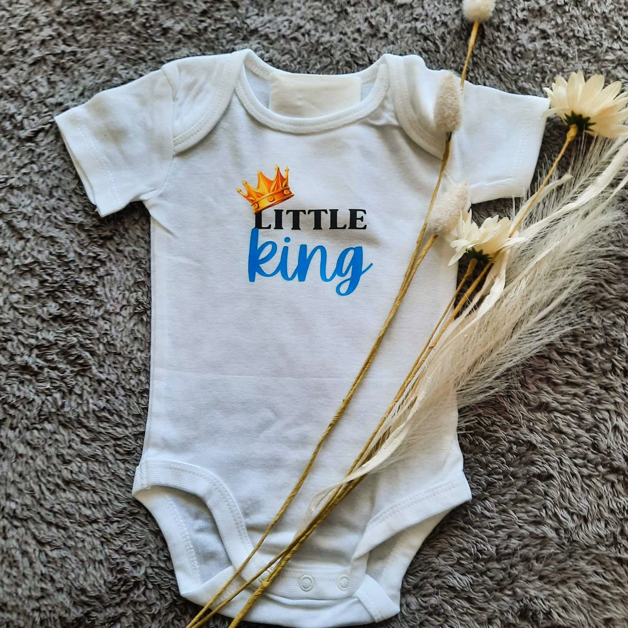 Little King or Little Queen Onesie
