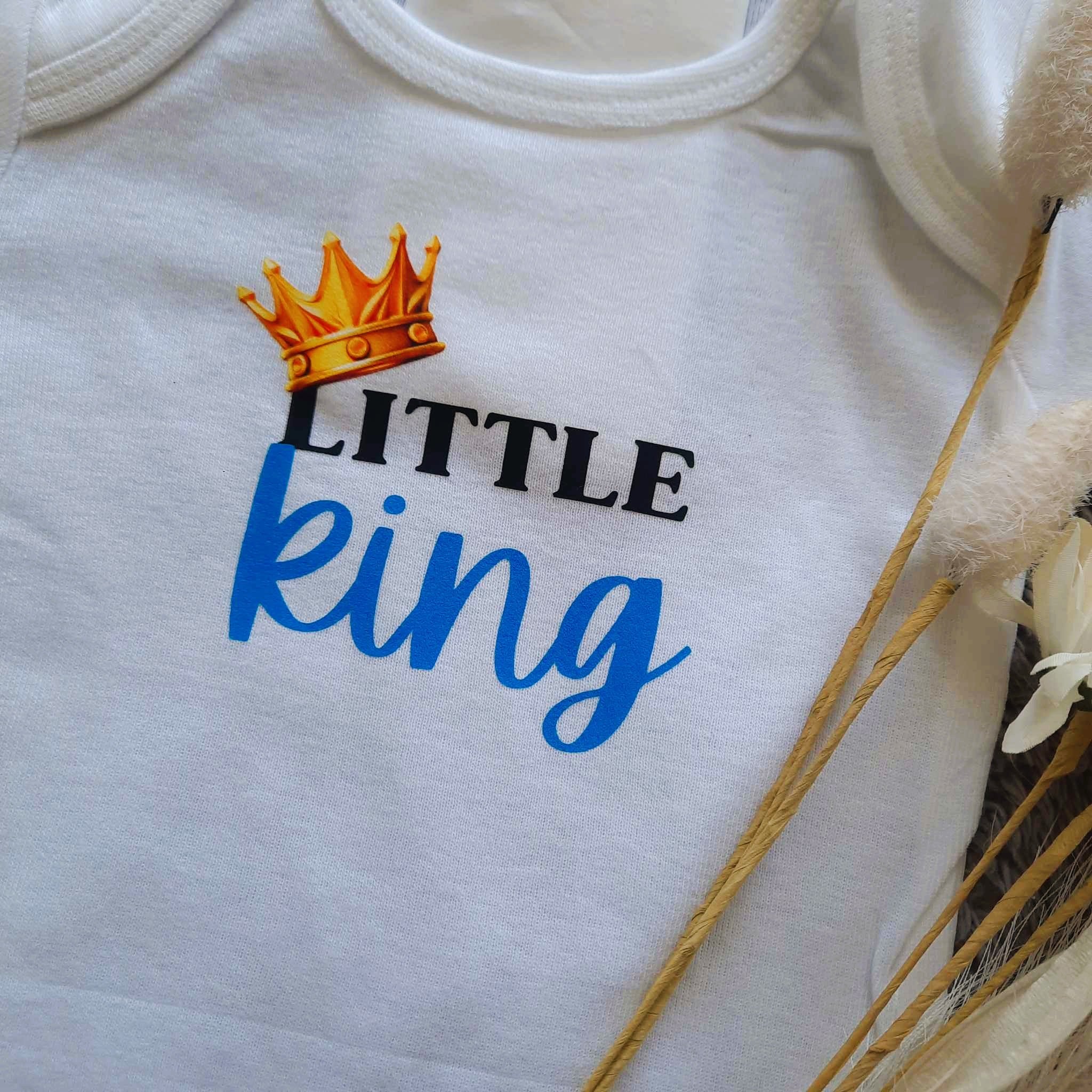Little King or Little Queen Onesie