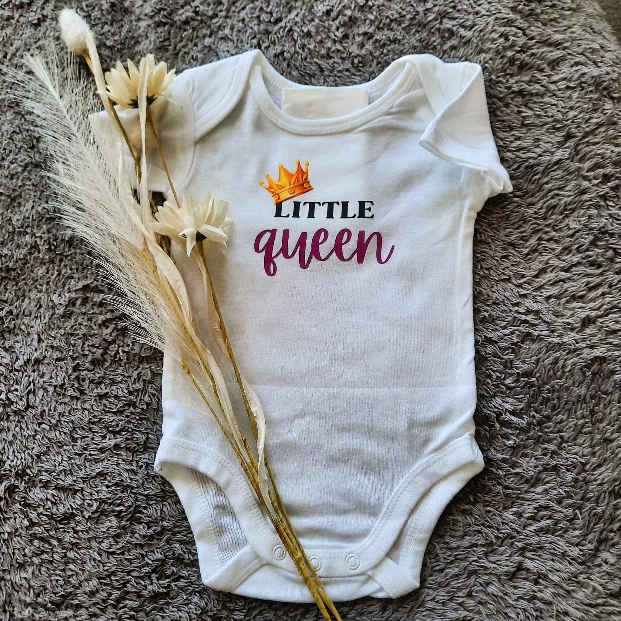Little King or Little Queen Onesie