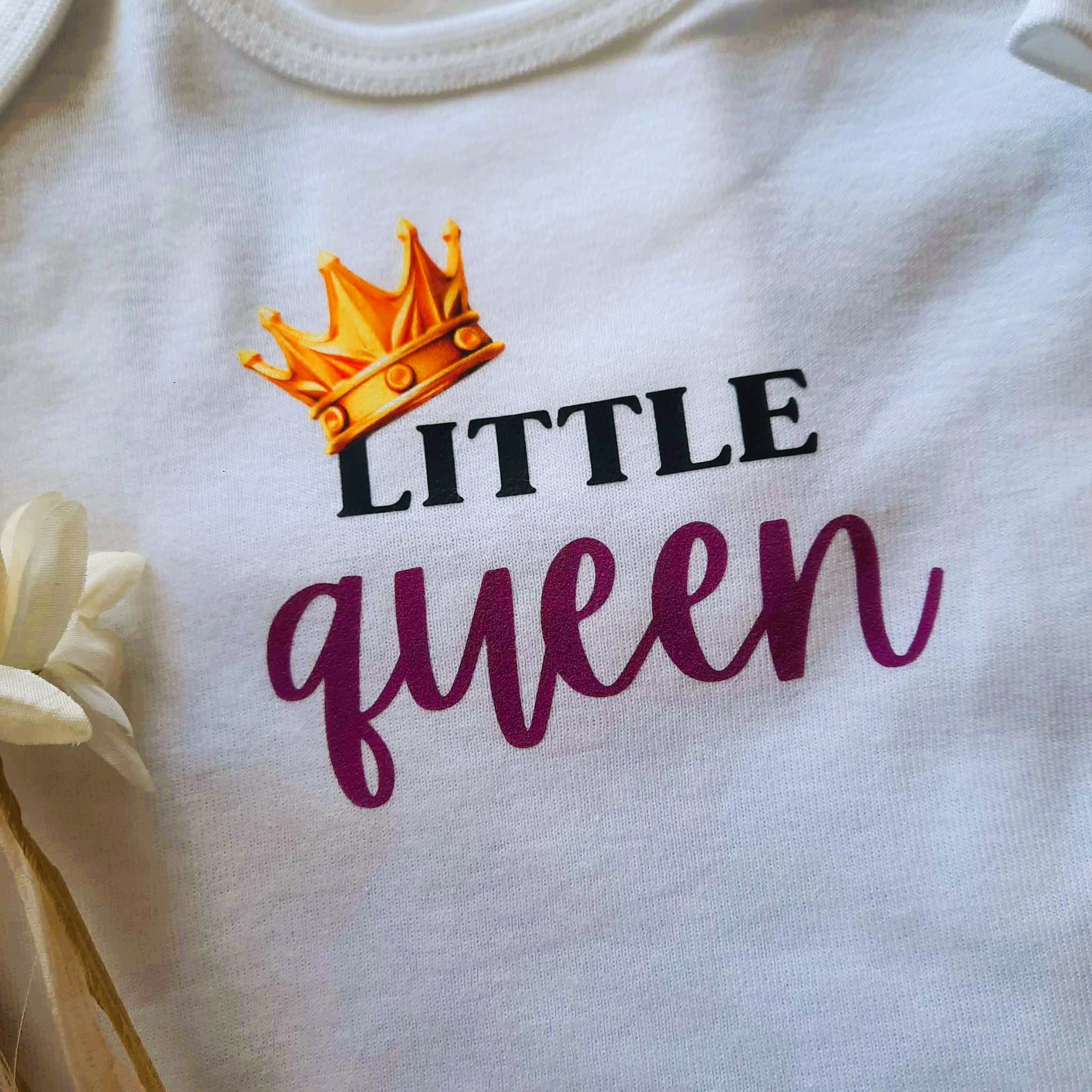 Little King or Little Queen Onesie