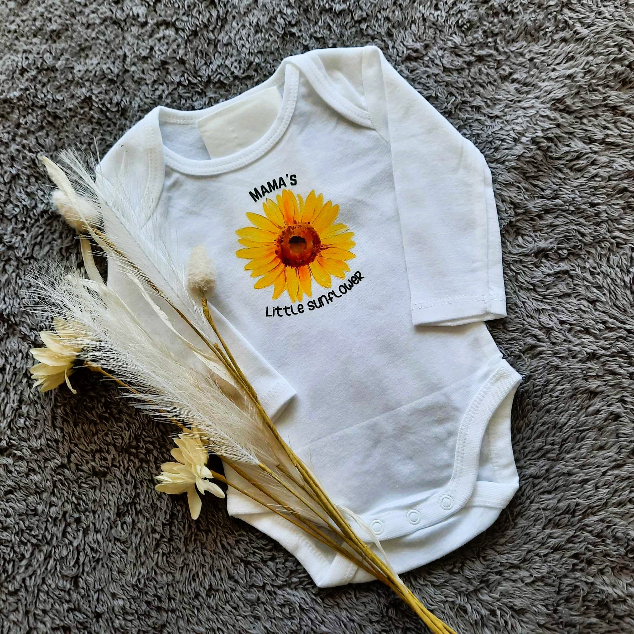 Mama's Little Sunflower Onesie