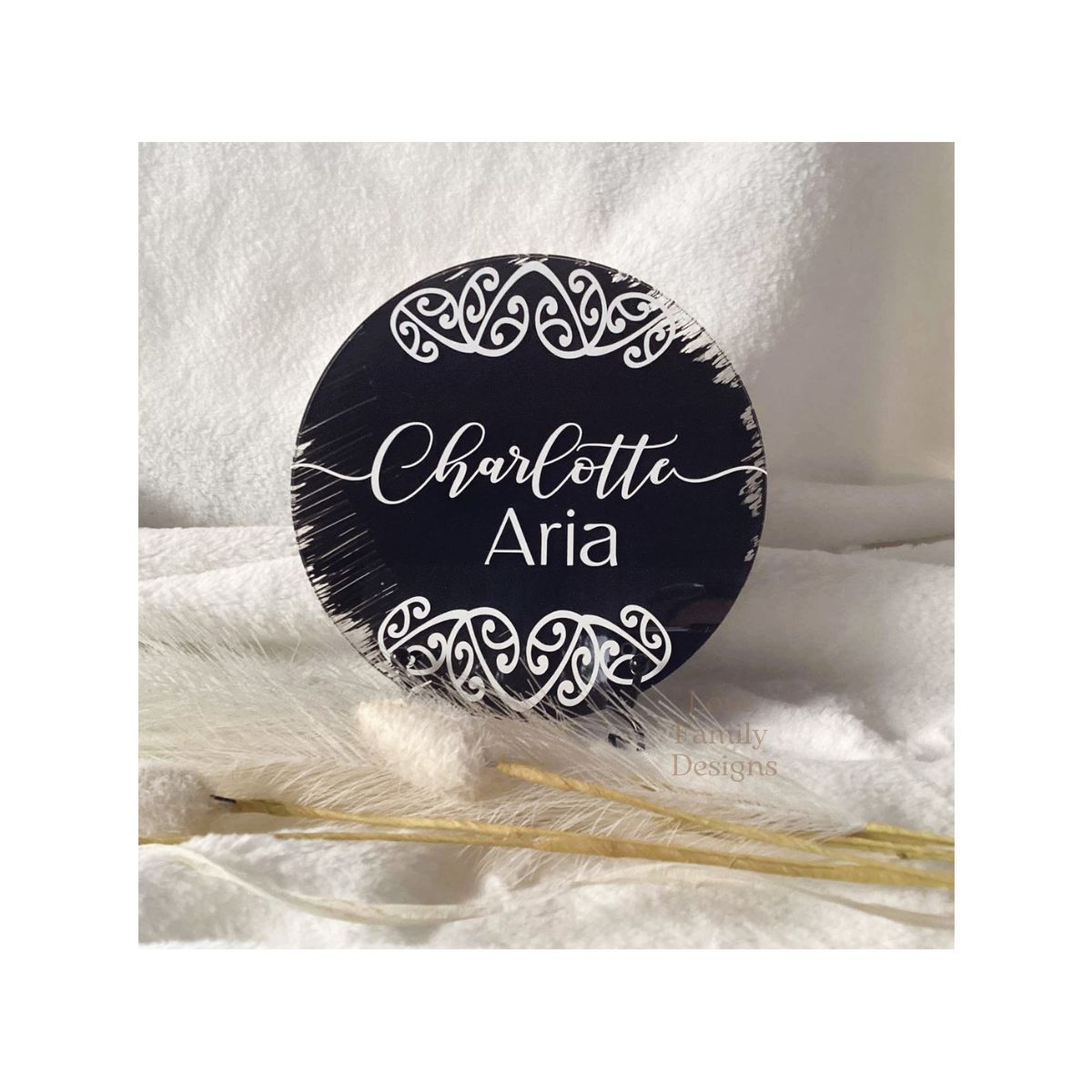 Maori Design Name Sign