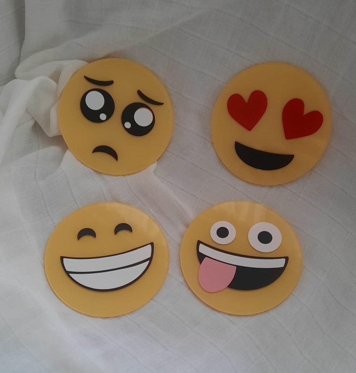 Emoji Acrylic Decor Designs