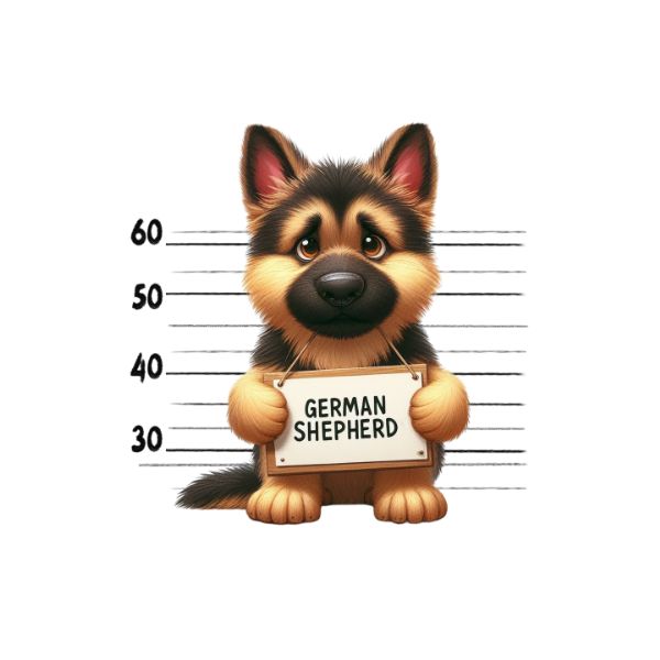 Most Wanted Doggie in Jail Personalised Mug