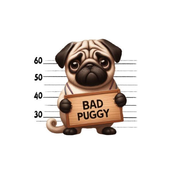 Most Wanted Doggie in Jail Personalised Mug