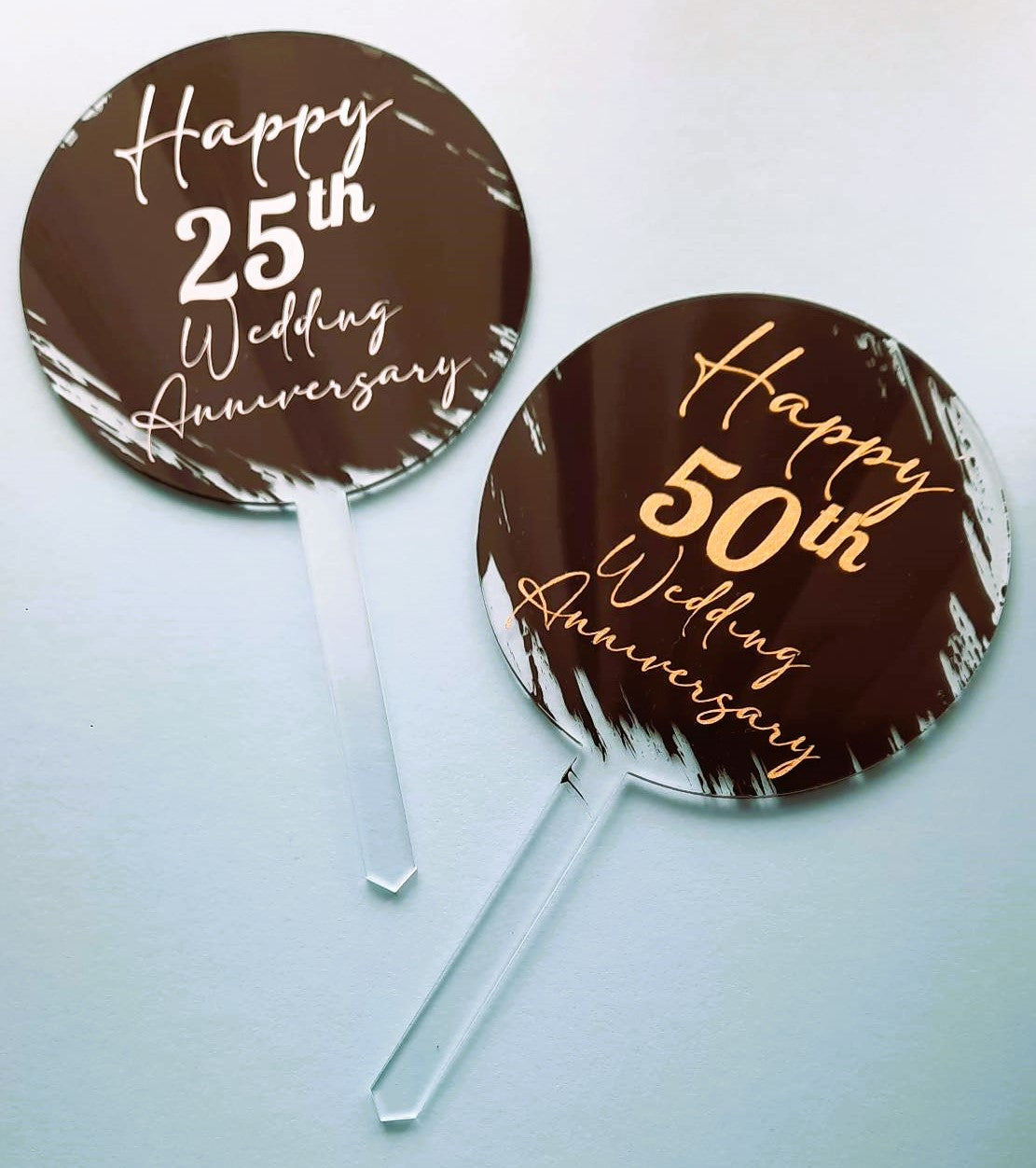 Celebration Acrylic Cake Toppers