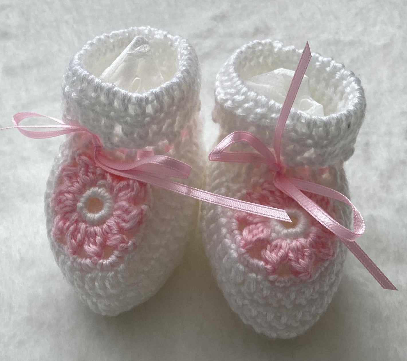 Hand Crochet Cupcake Booties