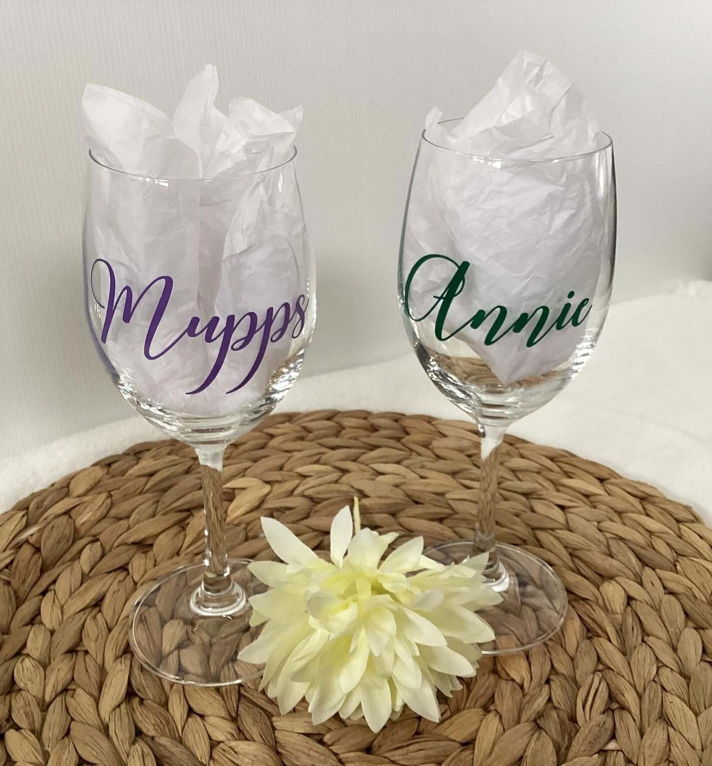 Personalised Wine Glass