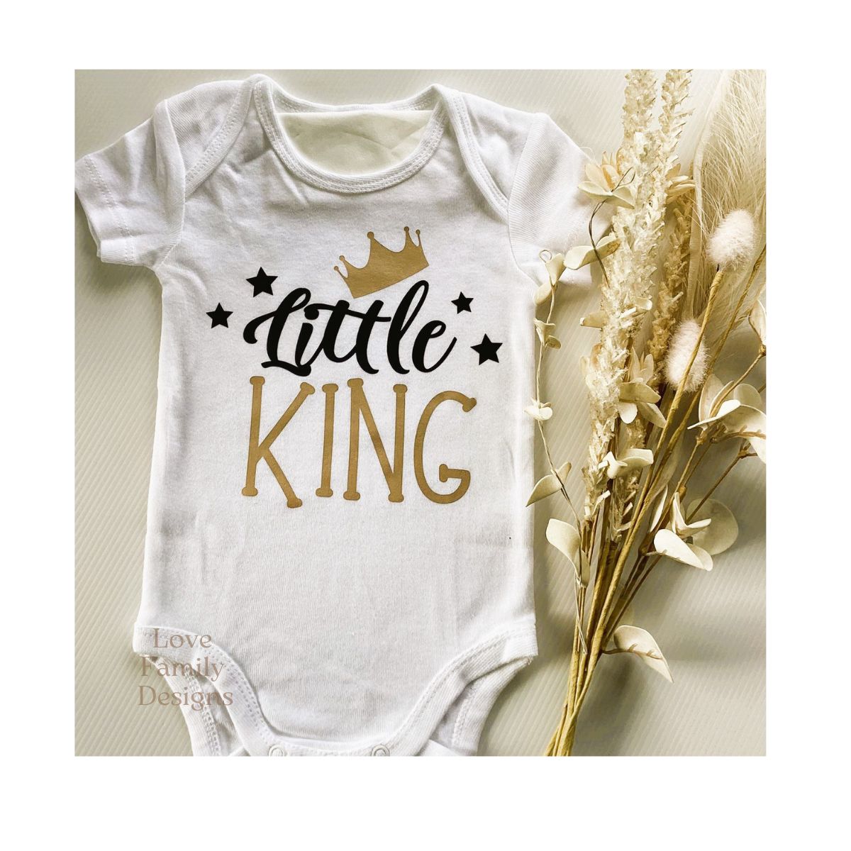 Baby Onesie Little King