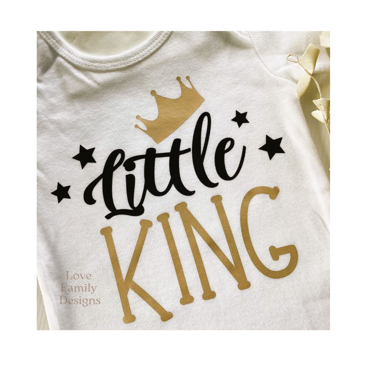 Baby Onesie Little King