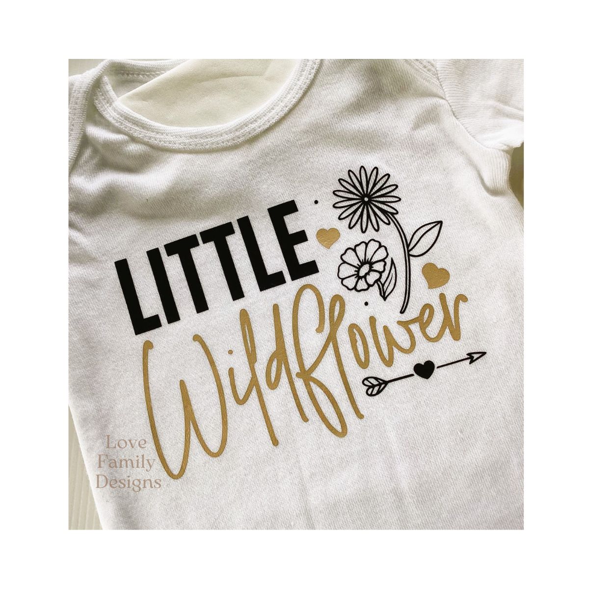 Baby Onesie Little Wildflower